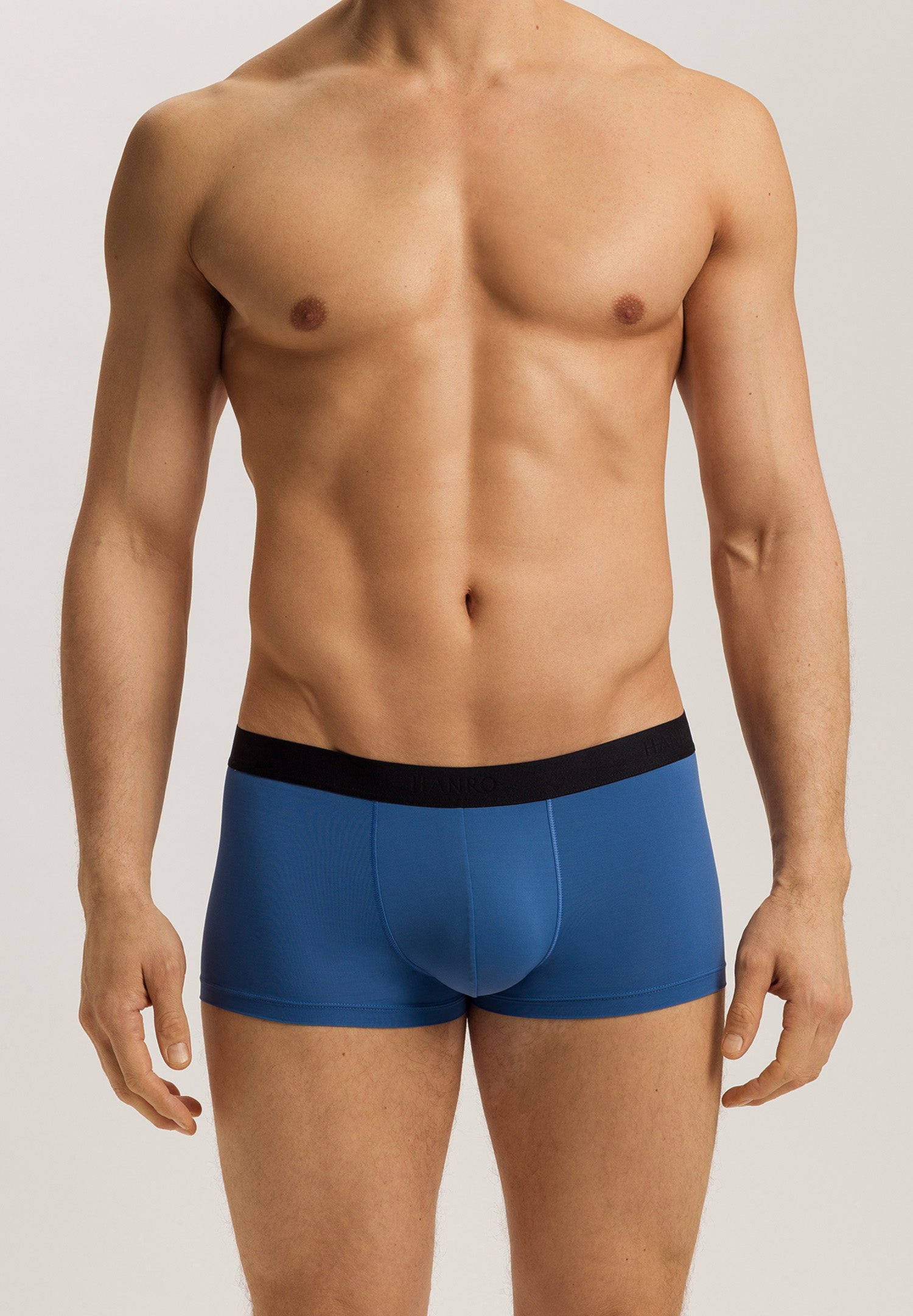 The Micro Touch-Pants By Hanro in Dutch Blue