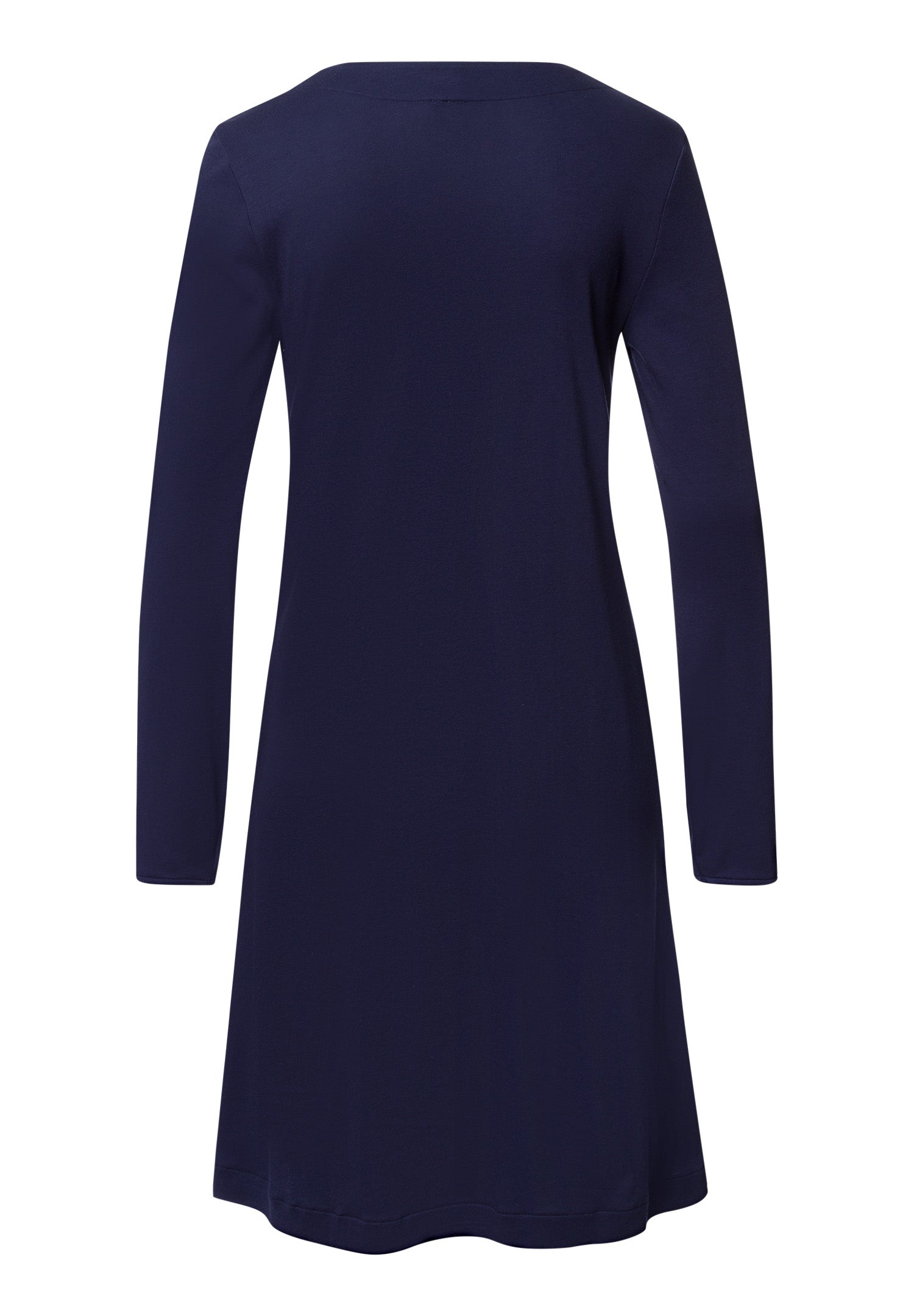The Malena-L/Slv Nightdress 100Cm By Hanro in Night Blue
