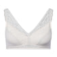The Holly-Soft Cup Bra By Hanro in Silver Vapor