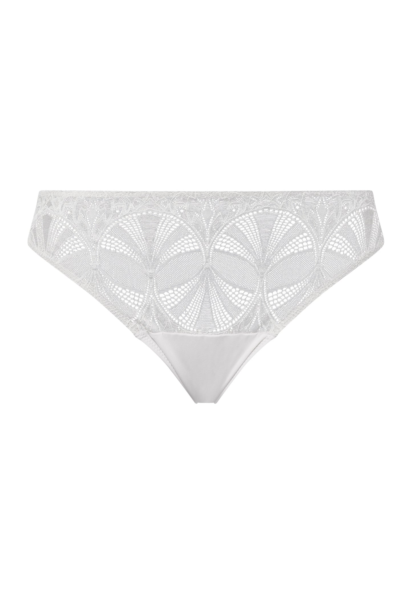 The Holly-Brazilian Panty By Hanro in Silver Vapor