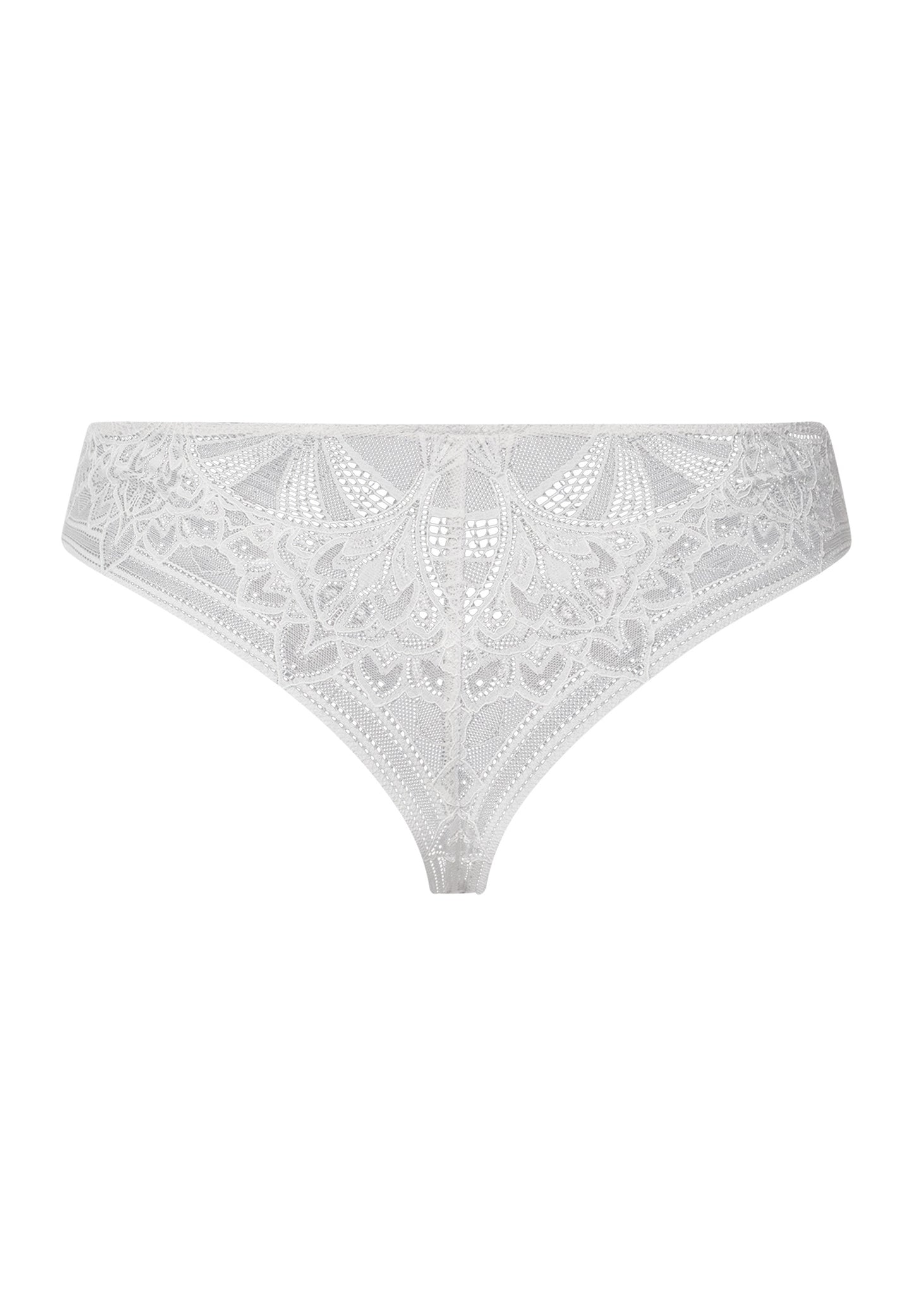 The Holly-Brazilian Panty By Hanro in Silver Vapor