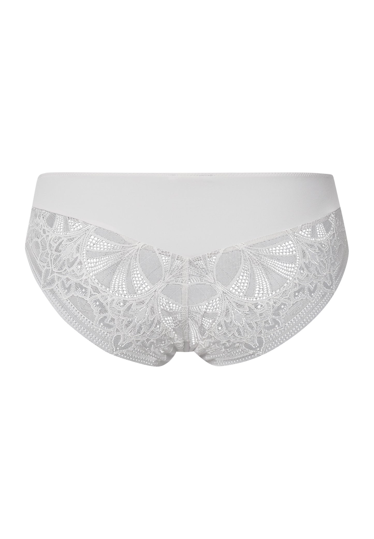 The Holly-Midi Briefs By Hanro in Silver Vapor