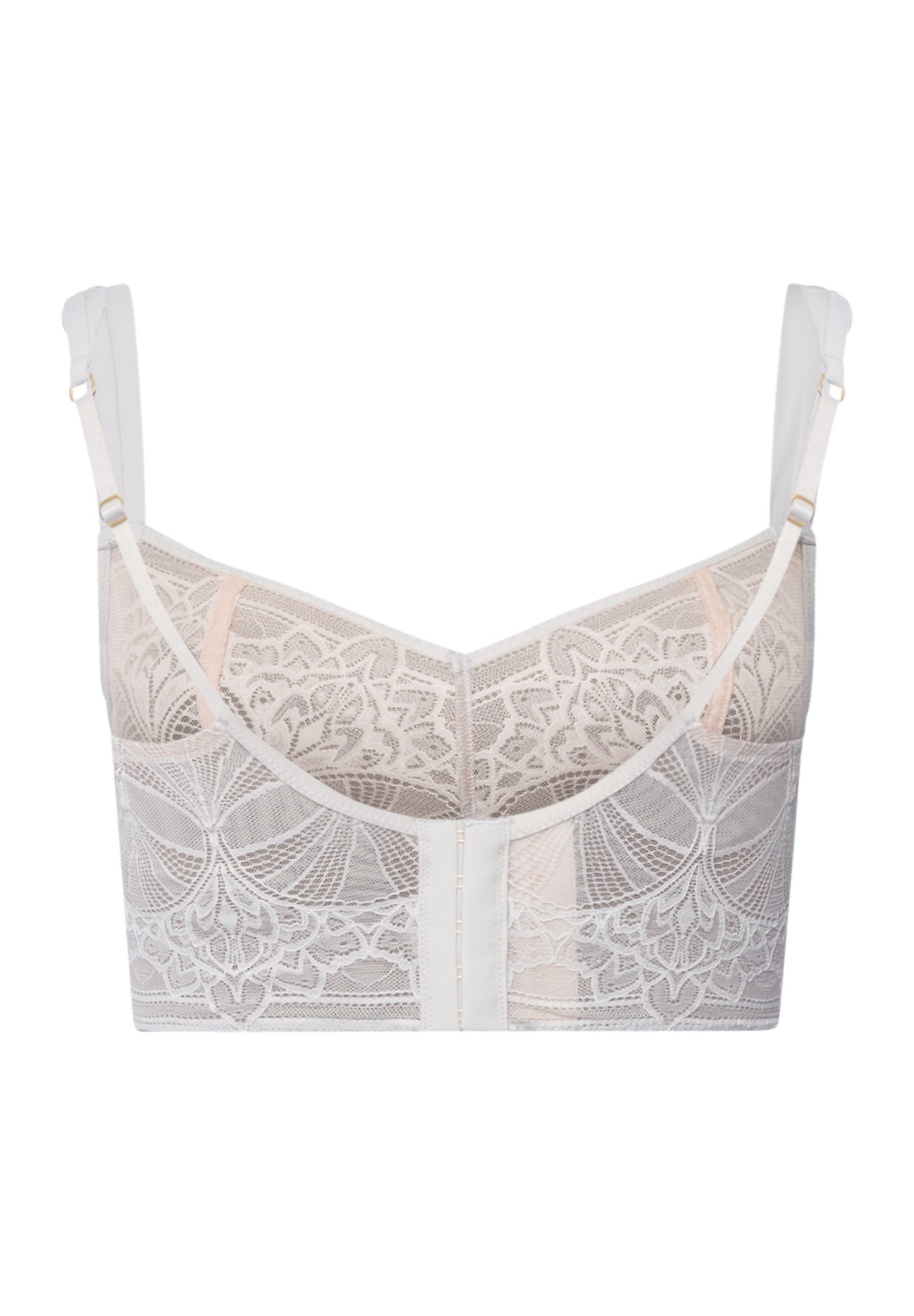 The Holly-Bralette By Hanro in Silver Vapor