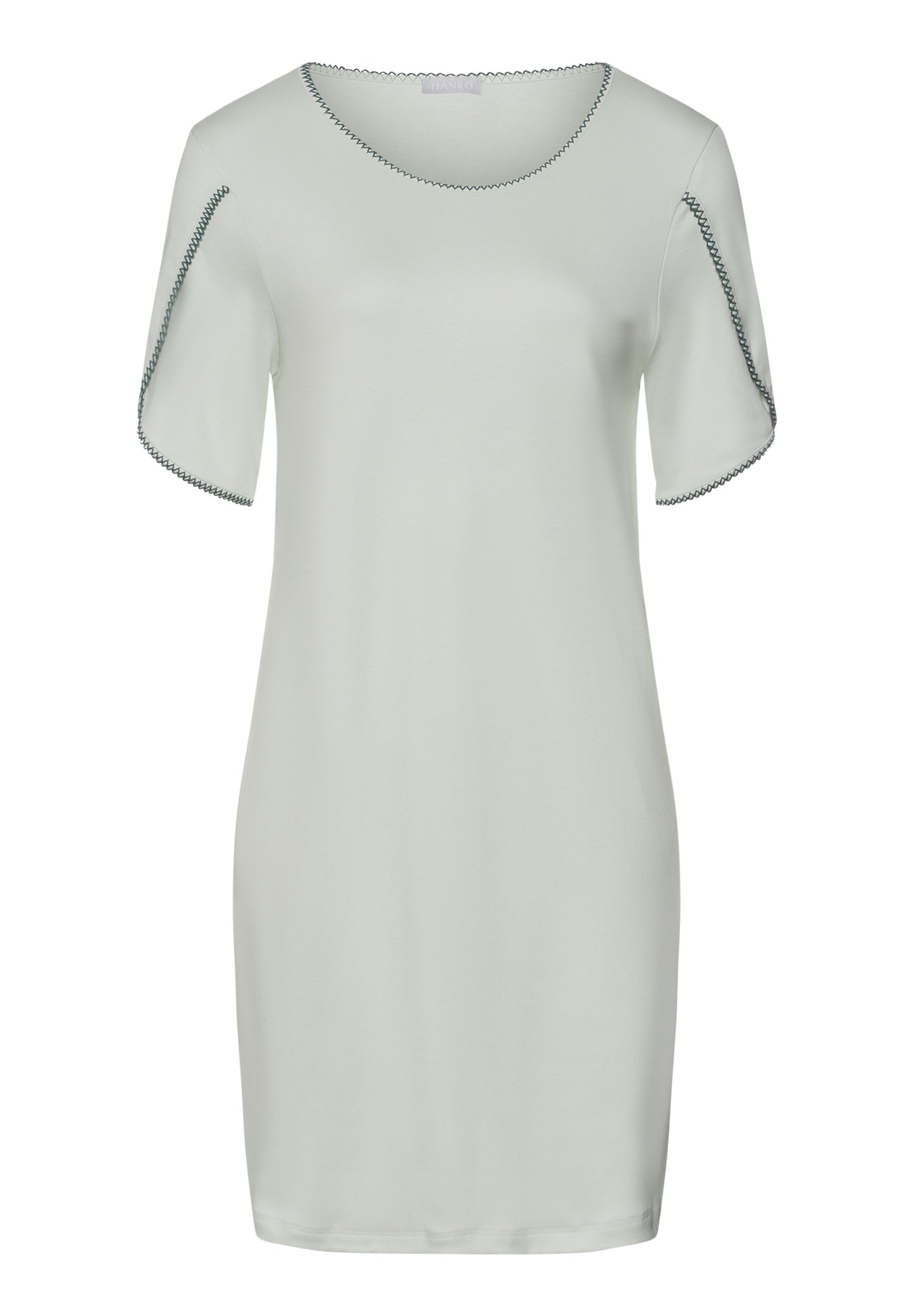 The Una-S/Slv Nightdress 90Cm By Hanro in Green Beryl