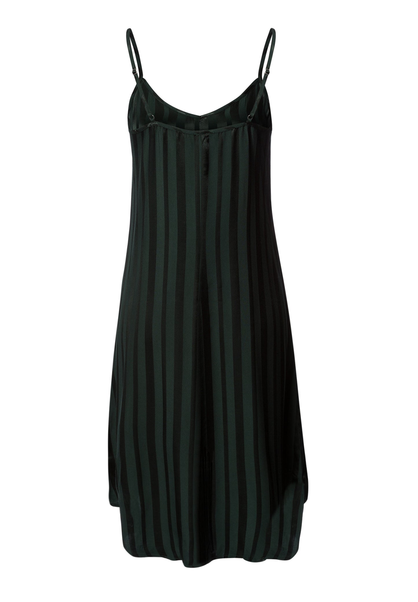 The Indra-Spaghetti Dress 90Cm By Hanro in Dark Malachite