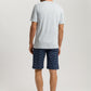 The Night & Day-S/Slv Pajama By Hanro in Blue Diamonds