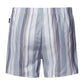The Fancy Woven-Boxers By Hanro in Smokey Blue Stripe