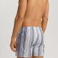The Fancy Woven-Boxers By Hanro in Smokey Blue Stripe