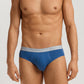 The Cotton Essentials-Briefs 2Pack By Hanro in Dutch Blue / Deep Navy