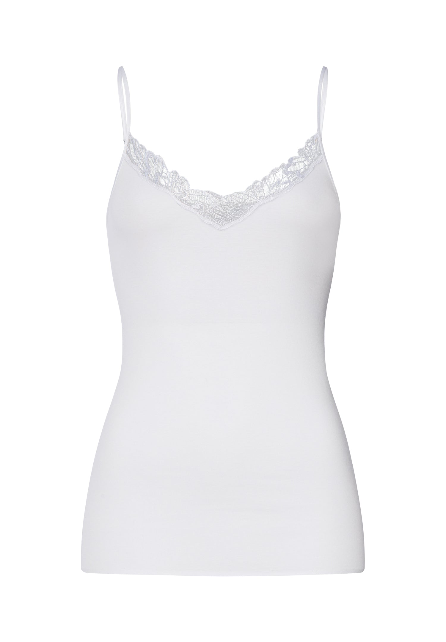 The Belen-Spaghetti Top by HANRO in White