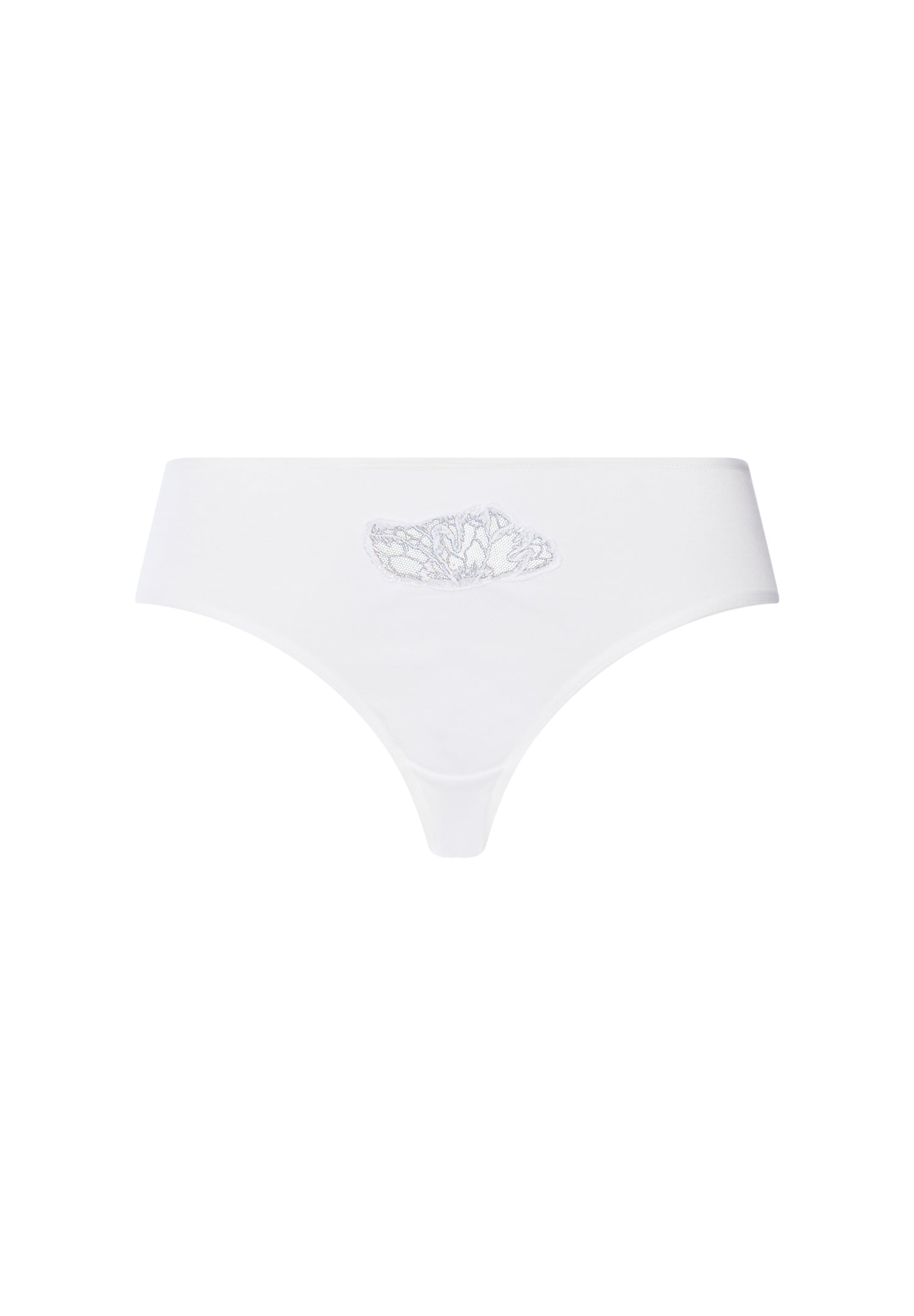 The Belen-Midi Briefs by HANRO in White