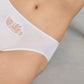 The Belen-Midi Briefs by HANRO in White