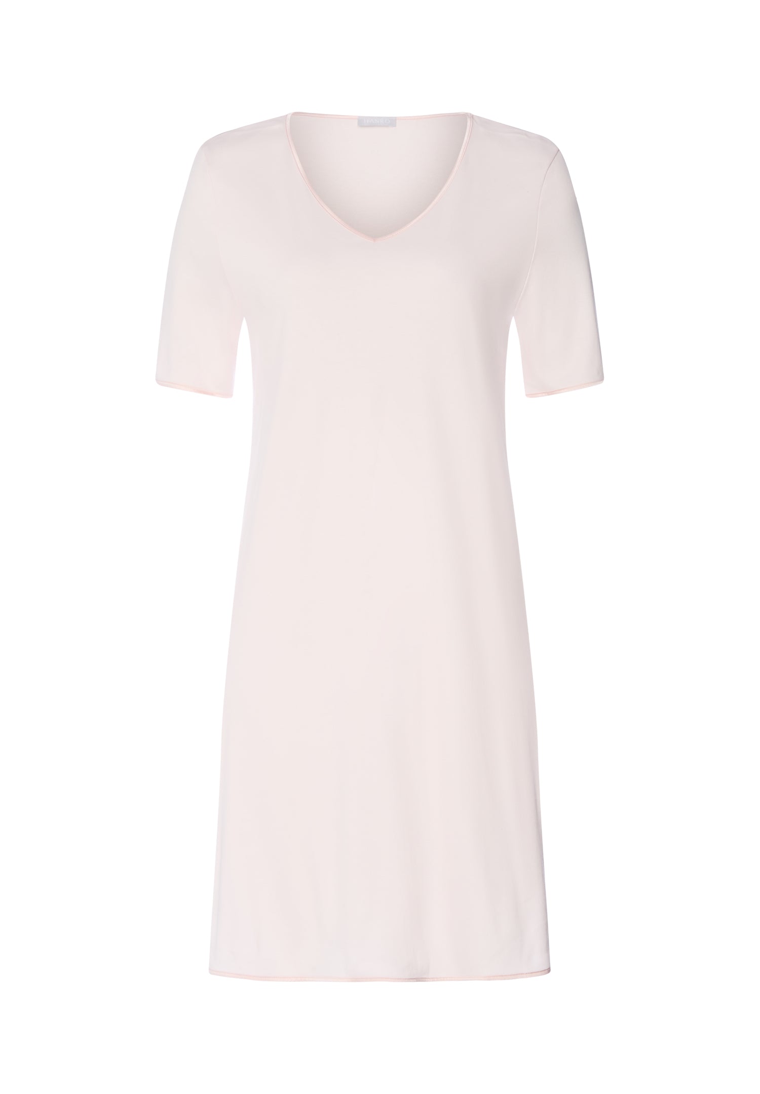The Cotton Silk-S/Slv Nightdress 90Cm by HANRO in Honeydew