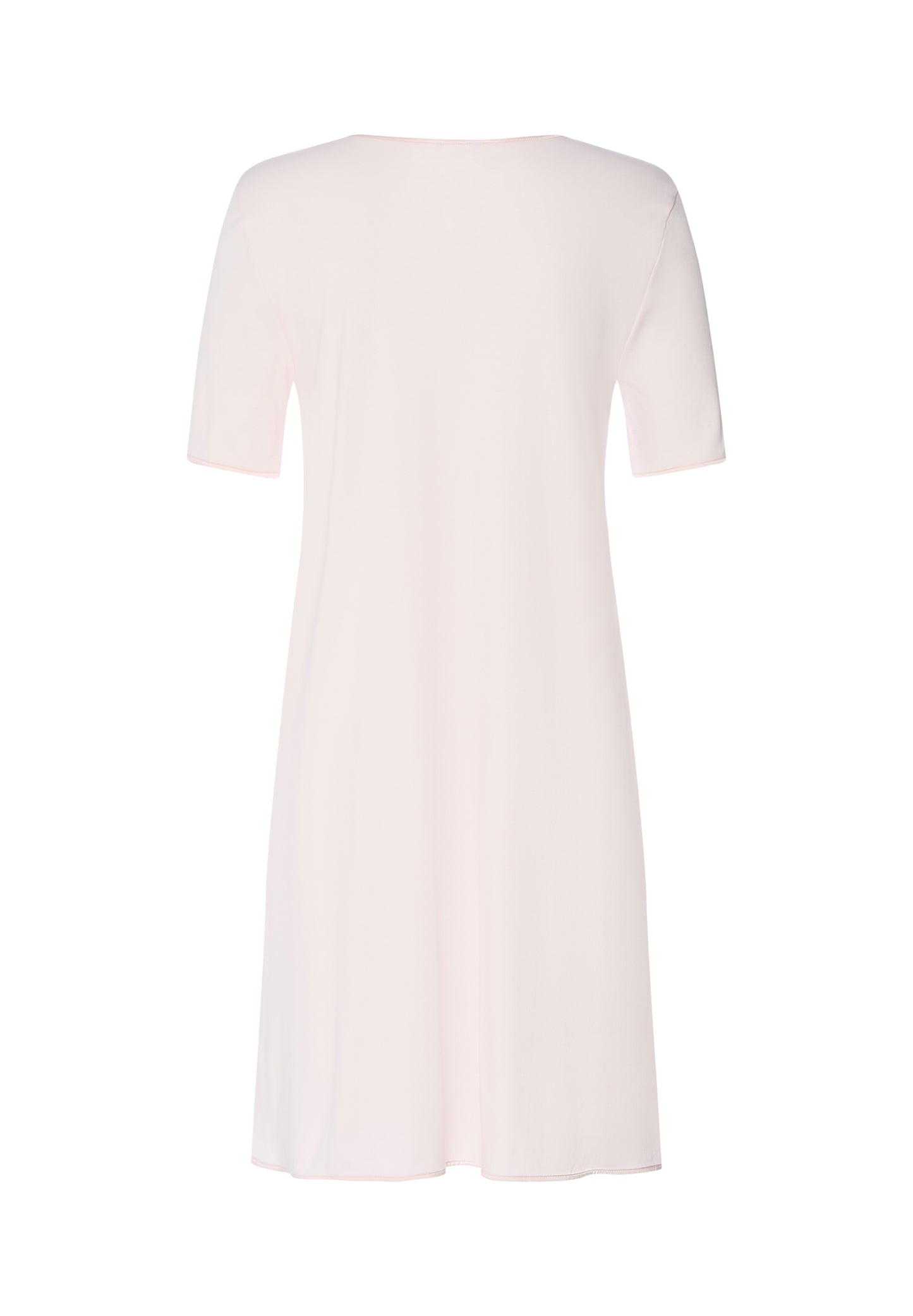The Cotton Silk-S/Slv Nightdress 90Cm by HANRO in Honeydew