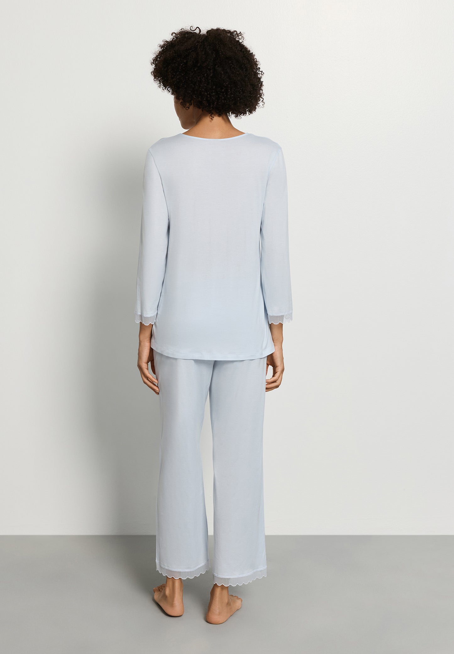 Inaya-L/Slv Pyjama Crop Pants