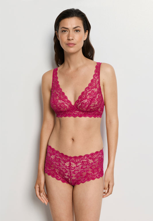 The Moments-Soft Cup Bra by HANRO in Light Sangria