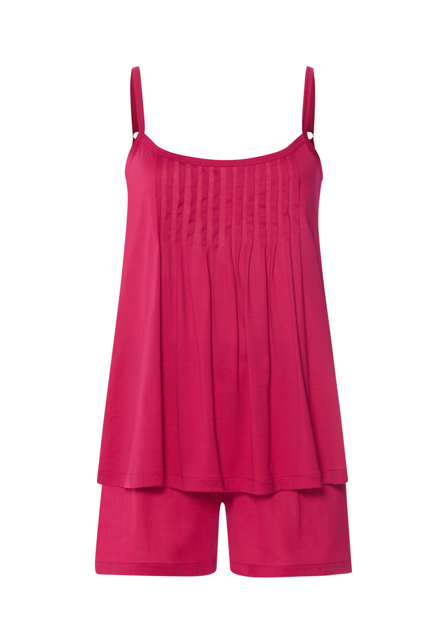 The Juliet-Sleeveless Short Pyjama by HANRO in Light Sangria
