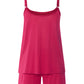 The Juliet-Sleeveless Short Pyjama by HANRO in Light Sangria