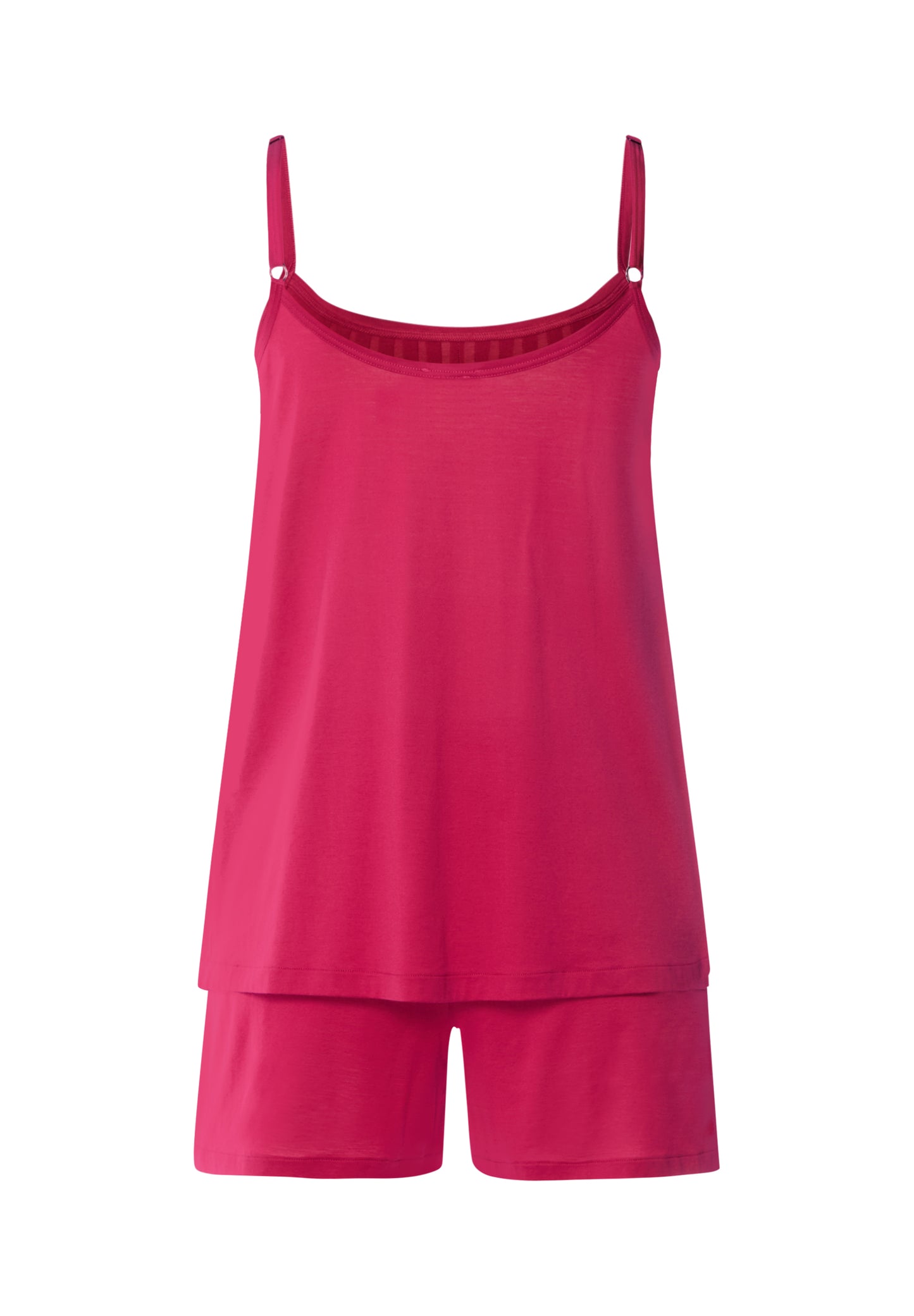 The Juliet-Sleeveless Short Pyjama by HANRO in Light Sangria