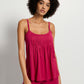 The Juliet-Sleeveless Short Pyjama by HANRO in Light Sangria