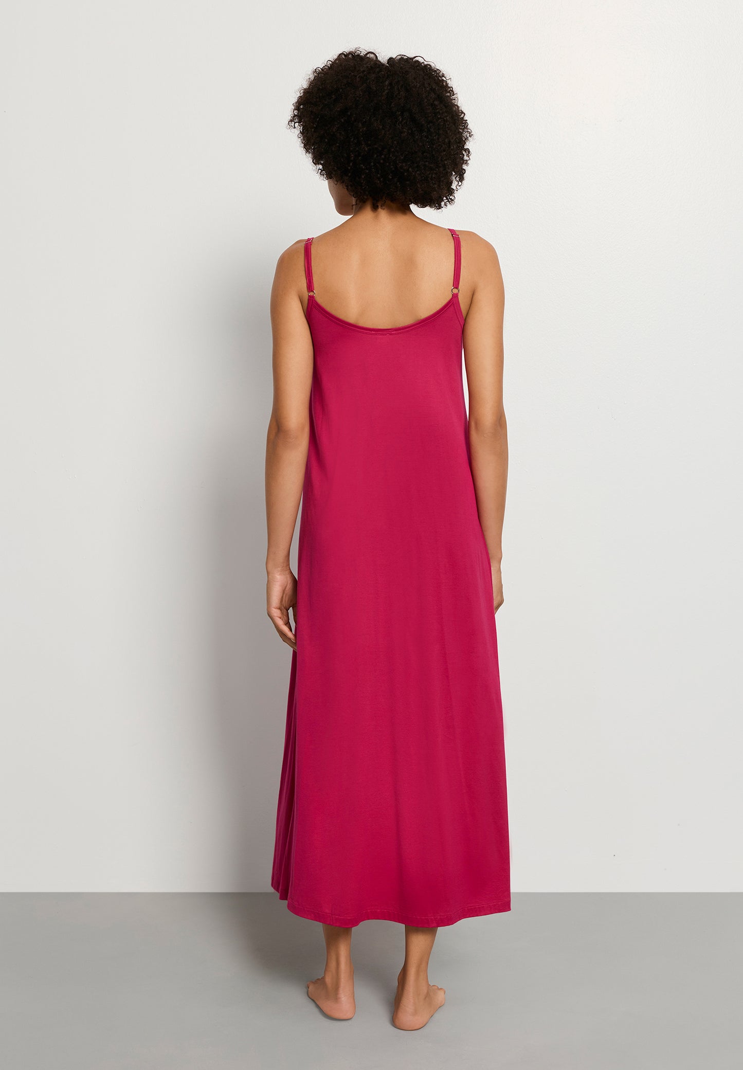 The Juliet-Spaghetti Dress 130Cm by HANRO in Light Sangria