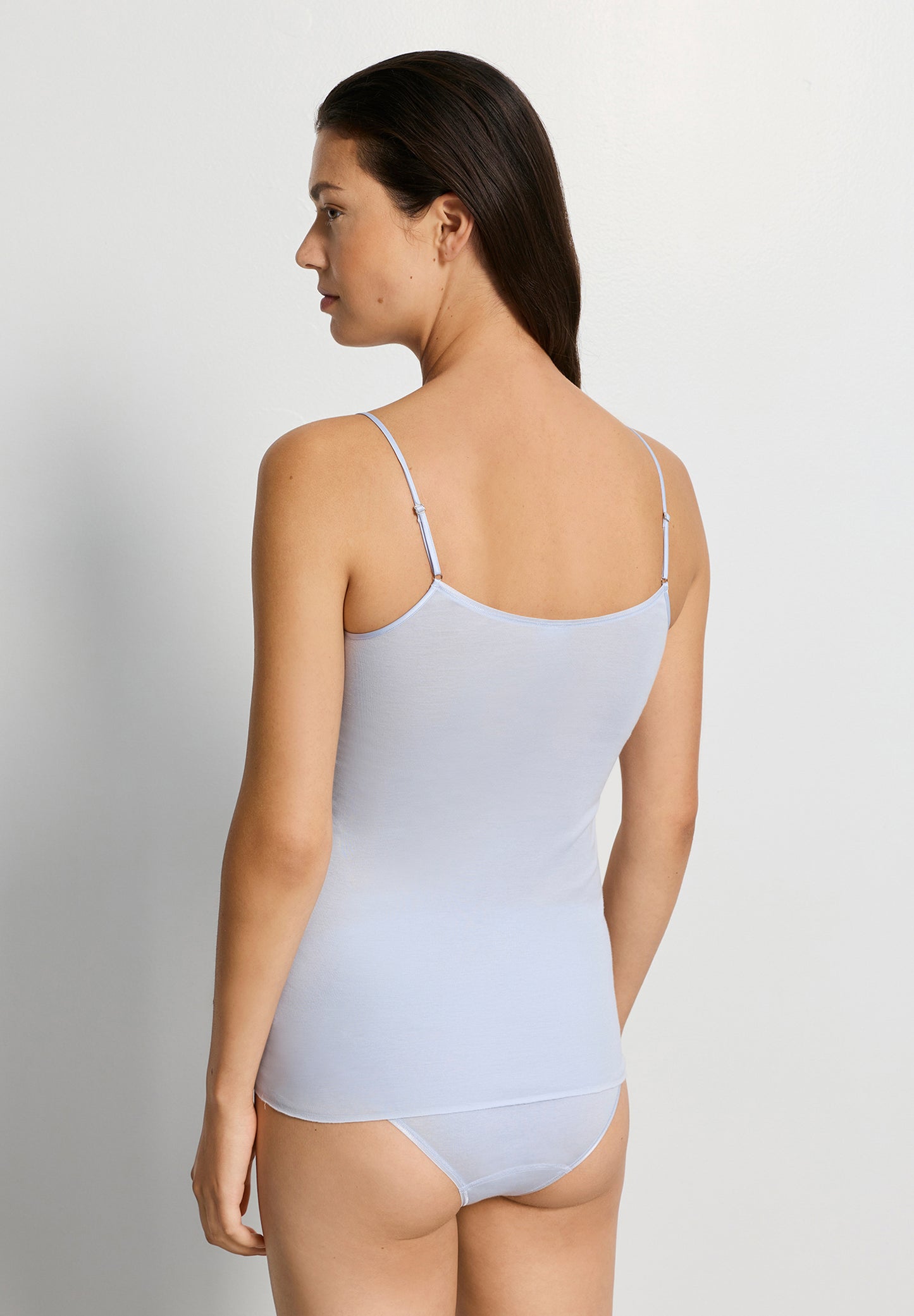 Cotton Seamless-Spaghetti Top