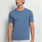 The Living Shirts-S/Slv Shirt by HANRO in Retro Blue