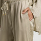 The Sleep & Lounge-Long Pants by HANRO in Olive Stem