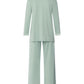 Inaya-L/Slv Pyjama Crop Pants
