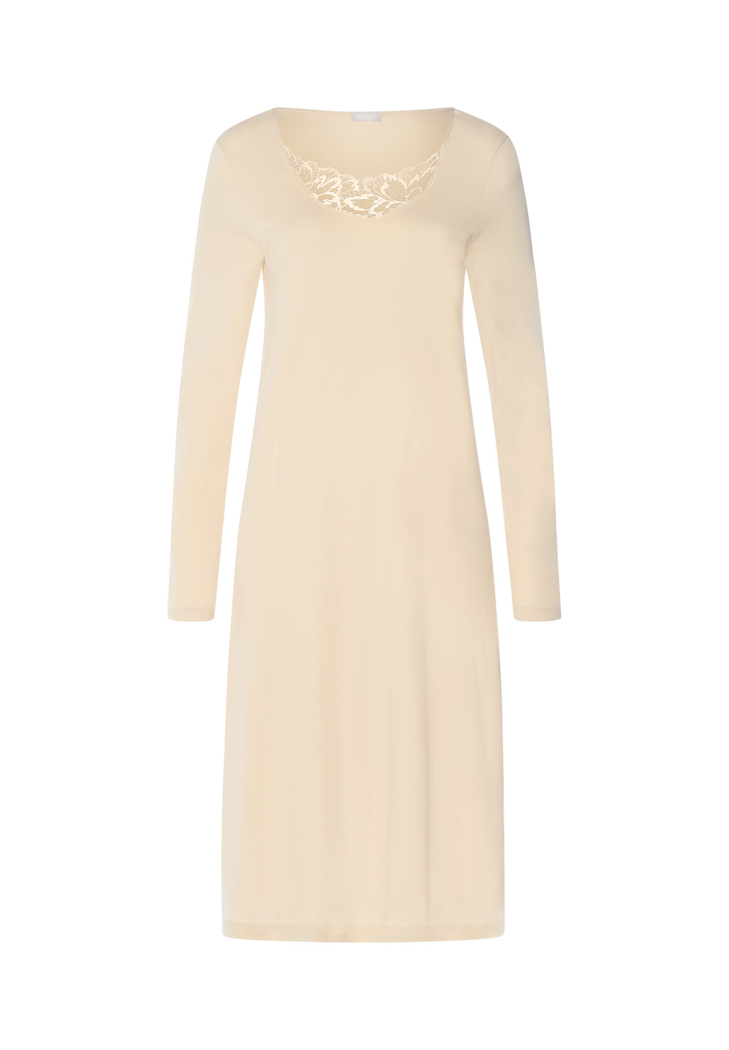 The Belen Nw-L/Slv Nightdress 110Cm by HANRO in Summer Sand
