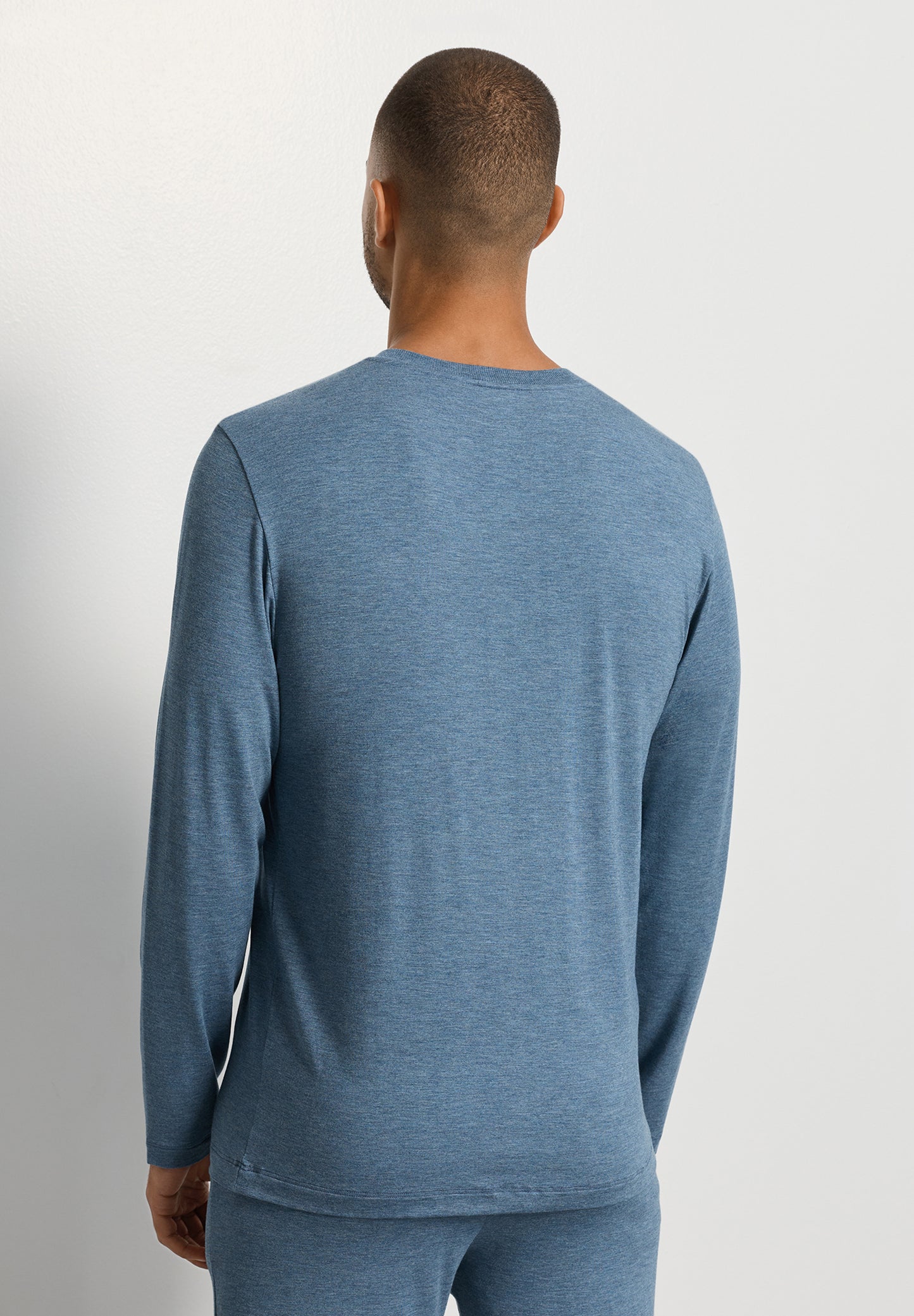 Casuals-L/Slv Shirt V-Neck