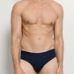 The Cotton Essentials-Briefs 2Pack by HANRO in Blue Lagoon / Deep Navy