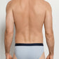 The Cotton Essentials-Briefs 2Pack by HANRO in Blue Lagoon / Deep Navy