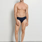 The Cotton Essentials-Briefs 2Pack by HANRO in Blue Lagoon / Deep Navy
