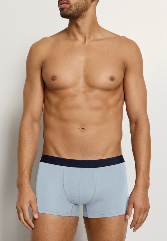 The Cotton Essentials-Pants 2Pack by HANRO in Blue Lagoon / Deep Navy