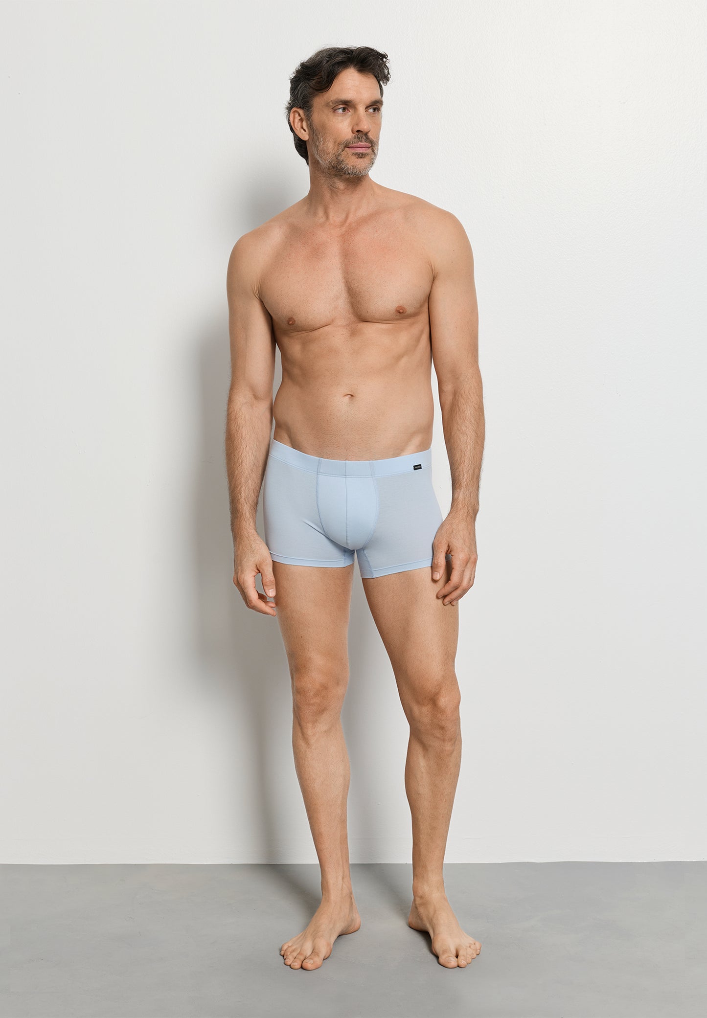 The Cotton Essentials-Pants 2Pack by HANRO in Blue Lagoon / Deep Navy