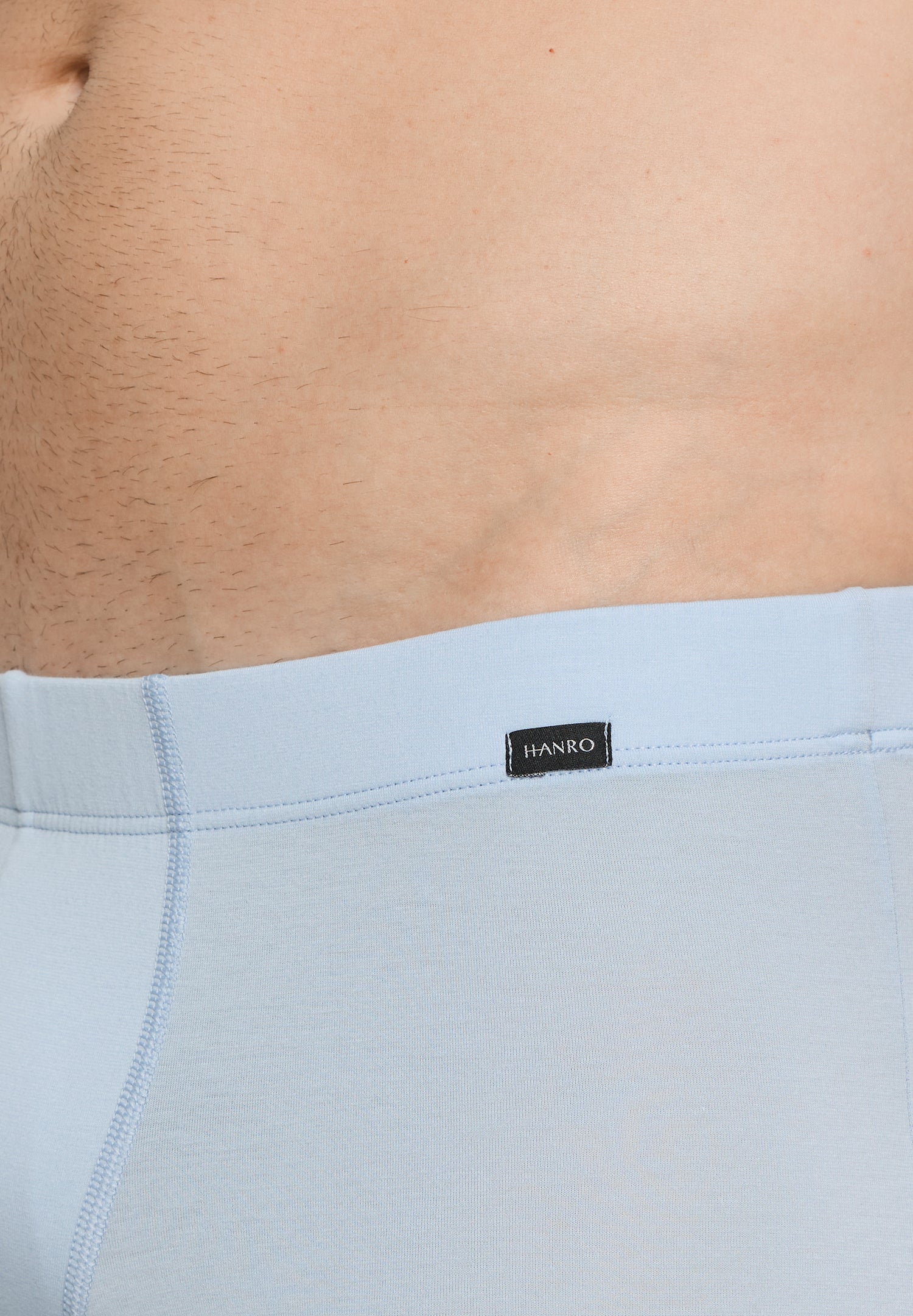 The Cotton Essentials-Pants 2Pack by HANRO in Blue Lagoon / Deep Navy