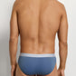The Cotton Essentials-Briefs 2Pack by HANRO in Studio Green / Retro Blue