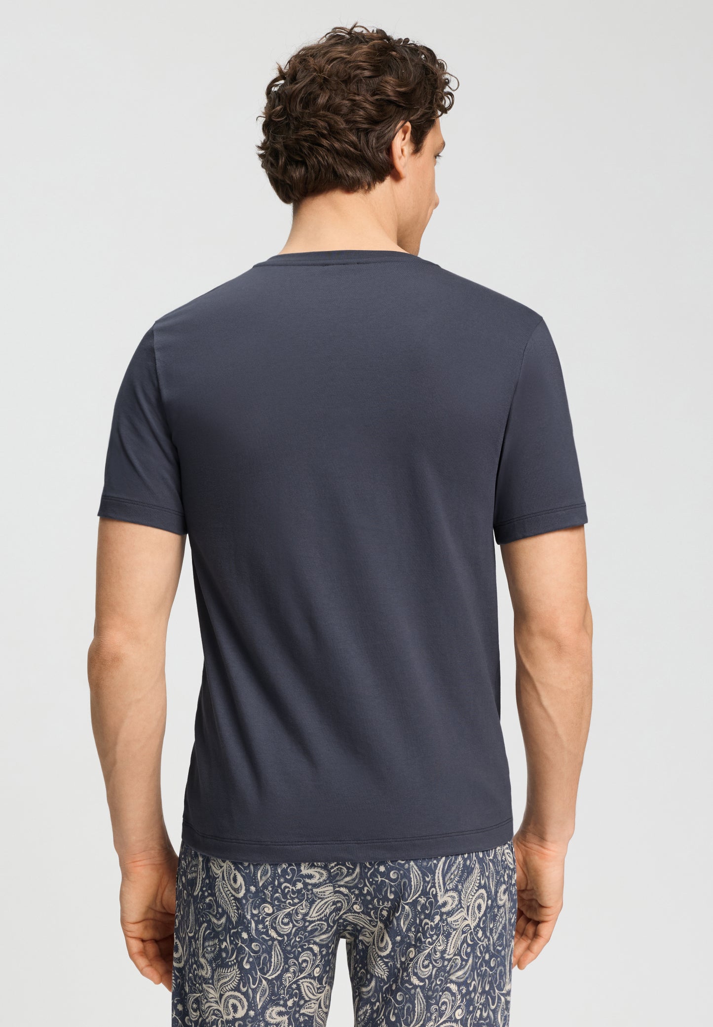 Living Shirts-S/Slv Shirt V-Neck