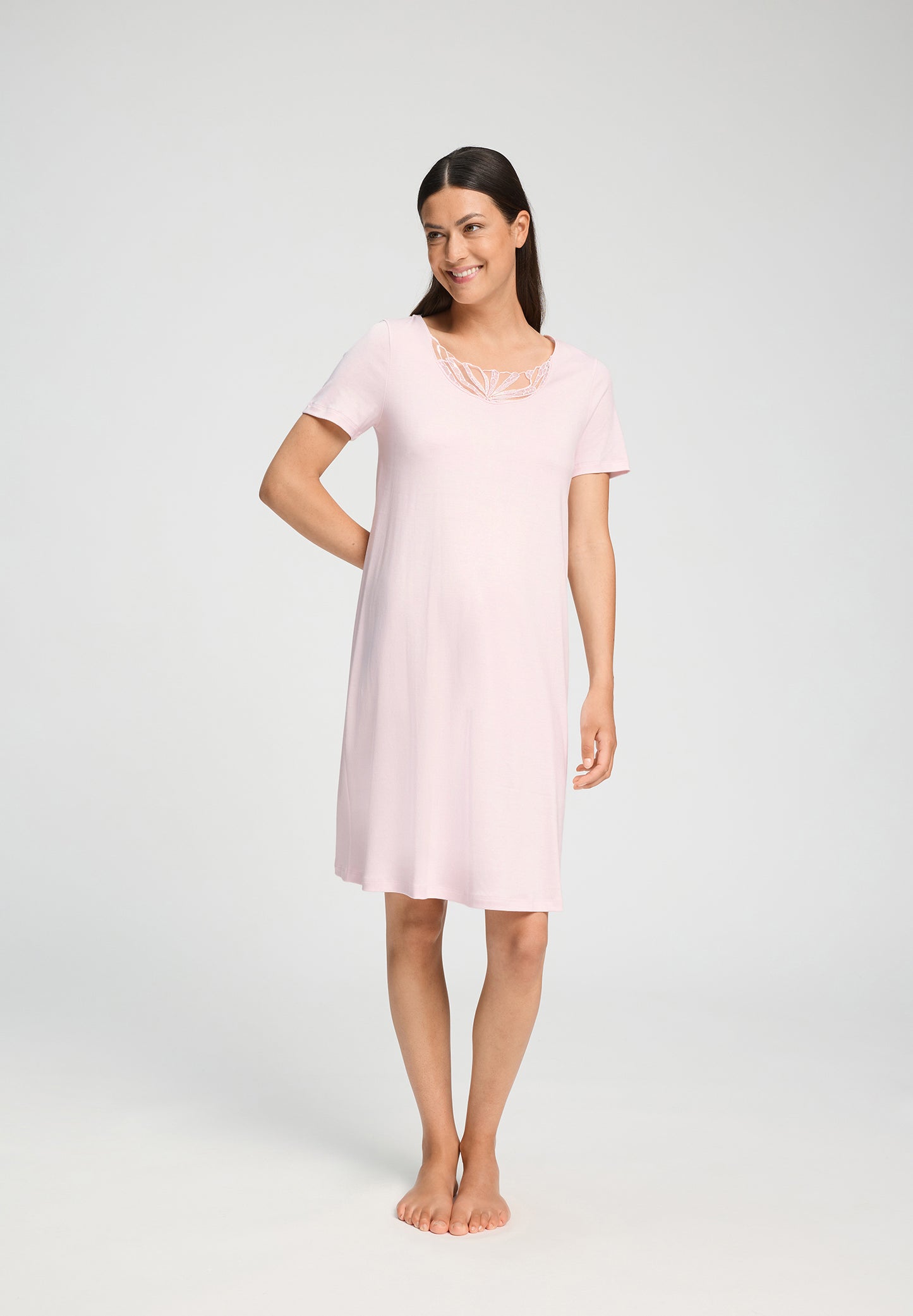 Rosaria Nw-S/Slv Nightdress 100Cm
