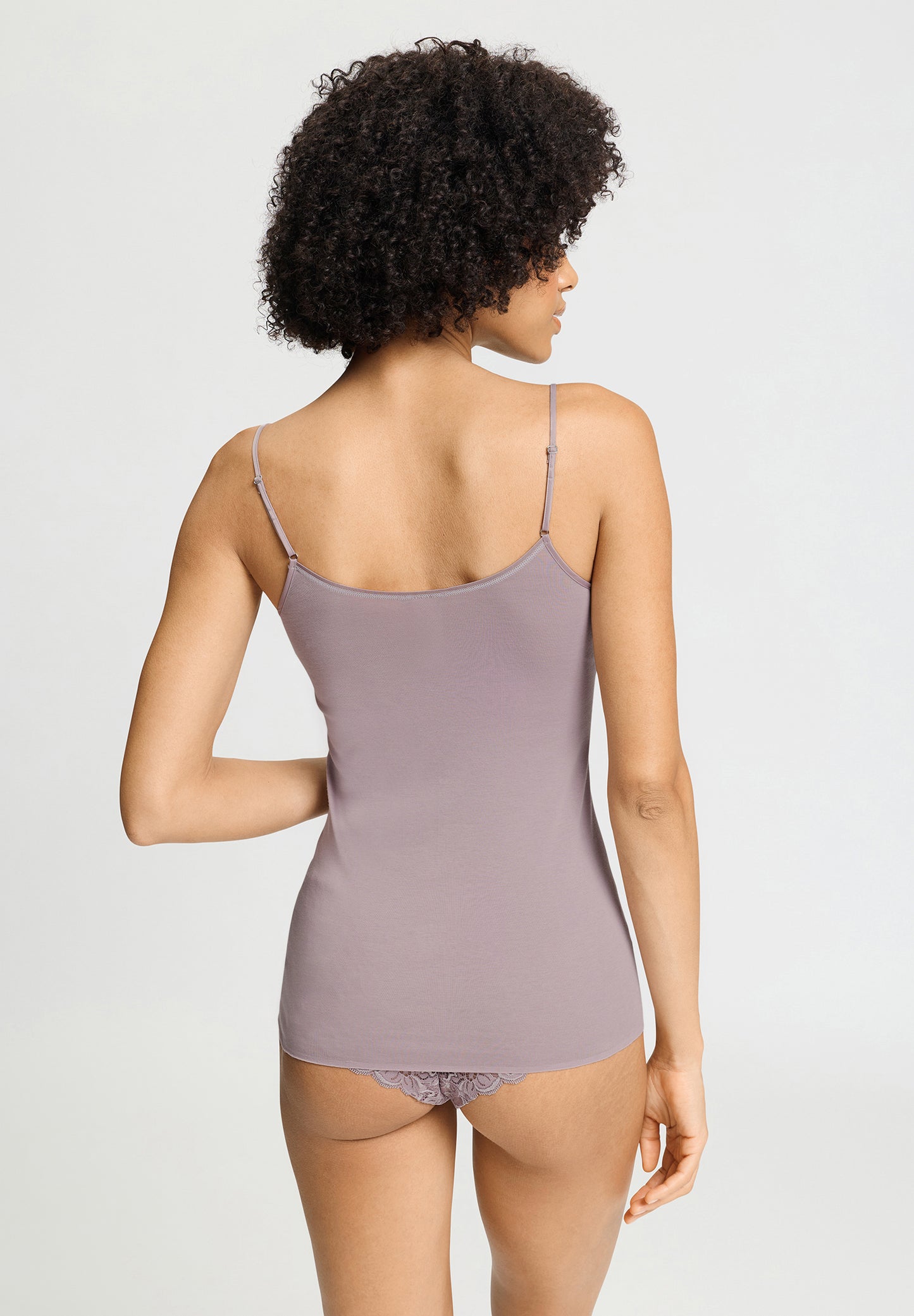 Cotton Seamless-Spaghetti Top
