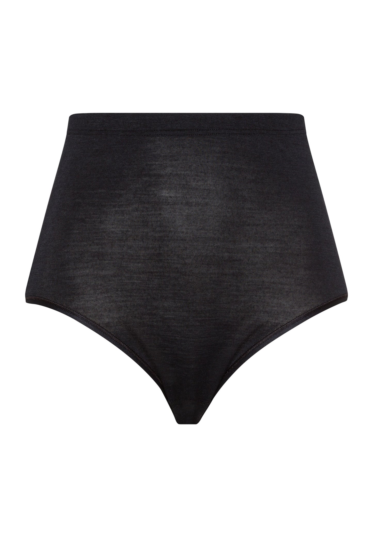 The Woolen Silk-Maxi Briefs By Hanro in Black