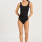 The Cotton Seamless-Tank Top By HANRO in Black