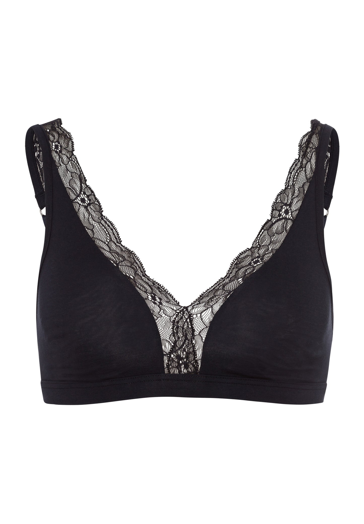 Cotton Lace-Soft Cup Bra