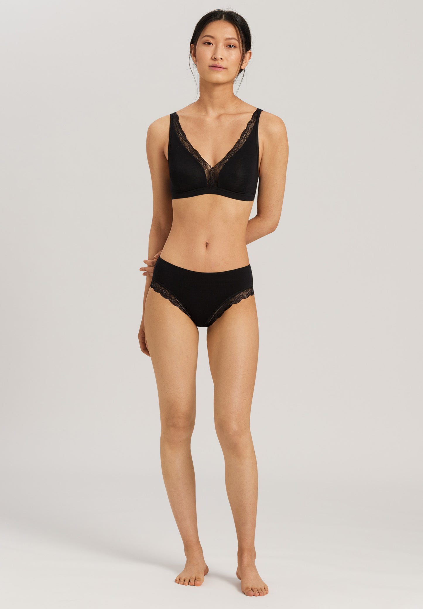 Cotton Lace-Soft Cup Bra