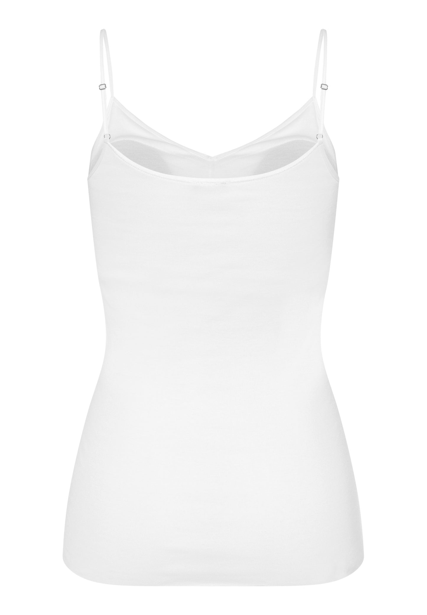 Cotton Seamless-Spaghetti Top Padded