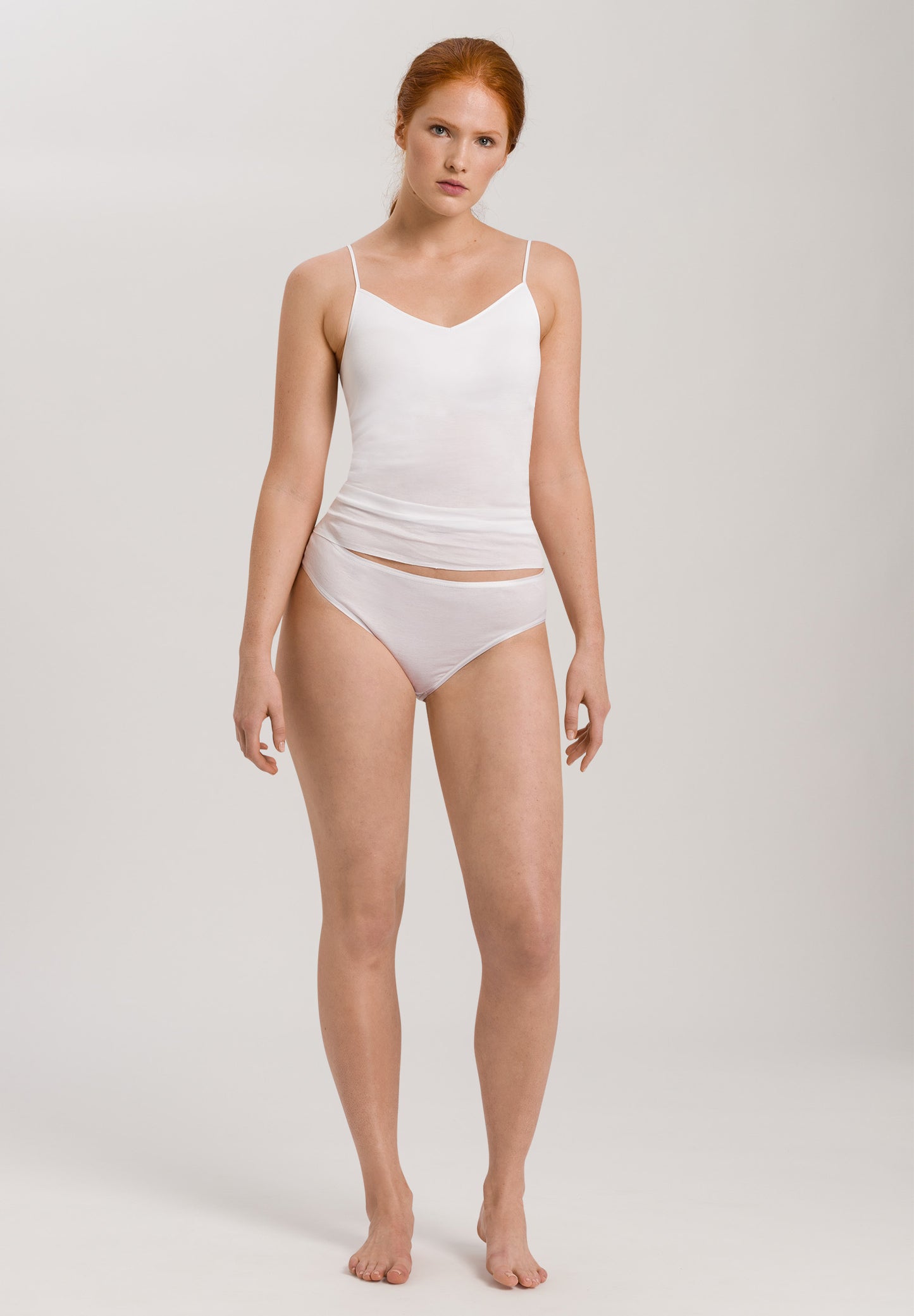 Cotton Seamless-Spaghetti Top Padded