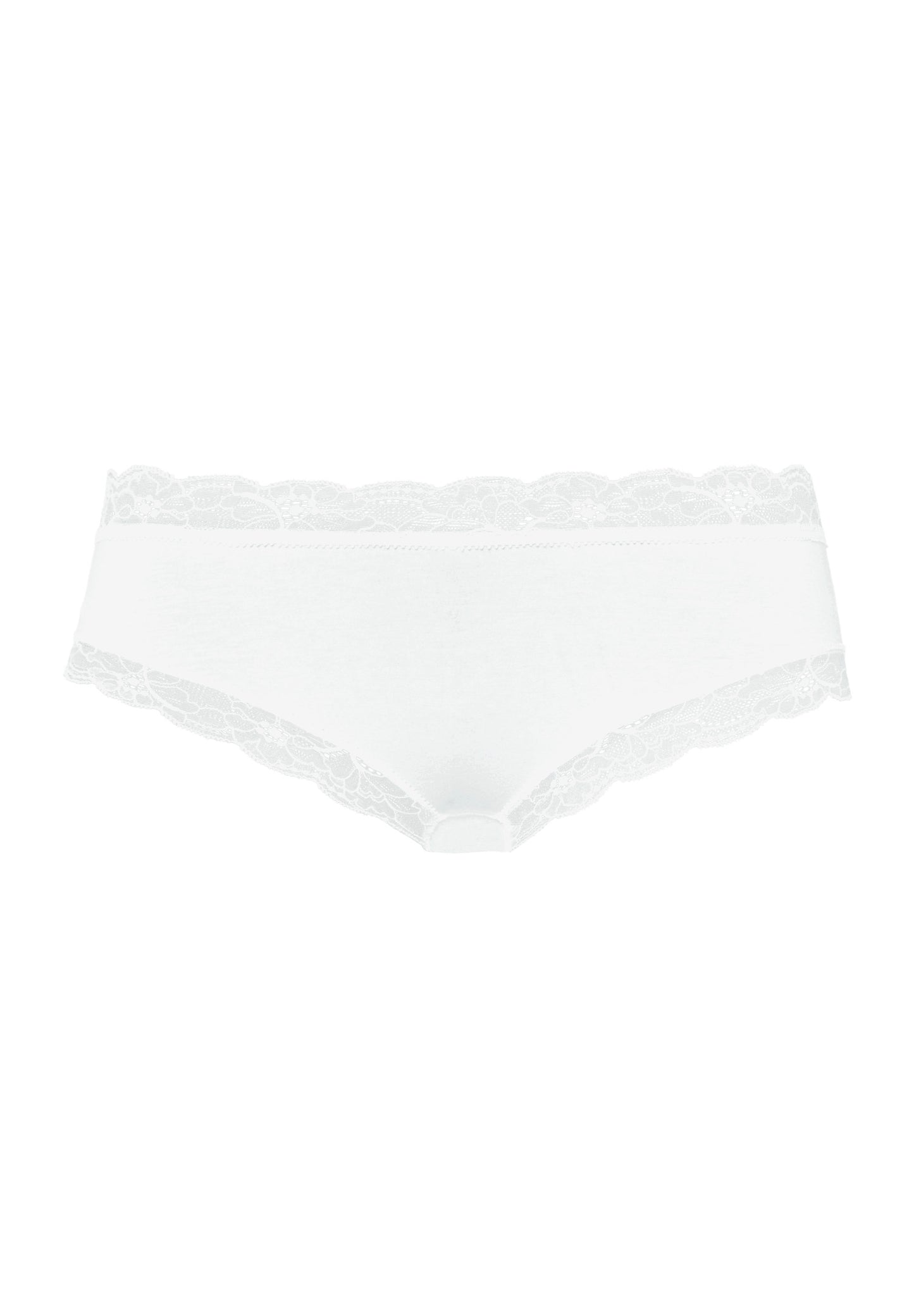 The Cotton Lace-Hipster By Hanro in White