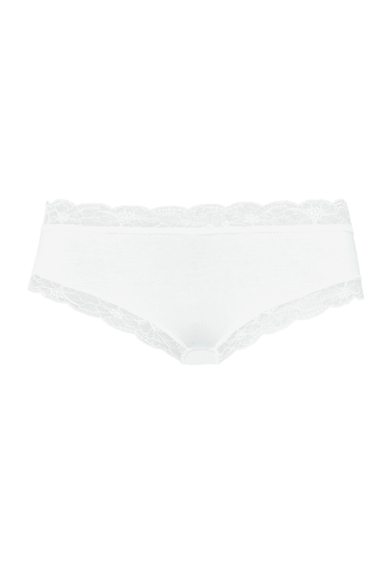 The Cotton Lace-Hipster By Hanro in White