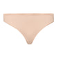 The Cotton Sensation-Thong By Hanro in Beige